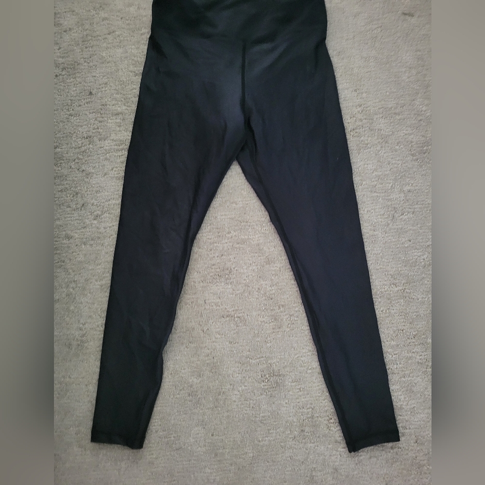 Grrl Ali Shinny Black Leggings